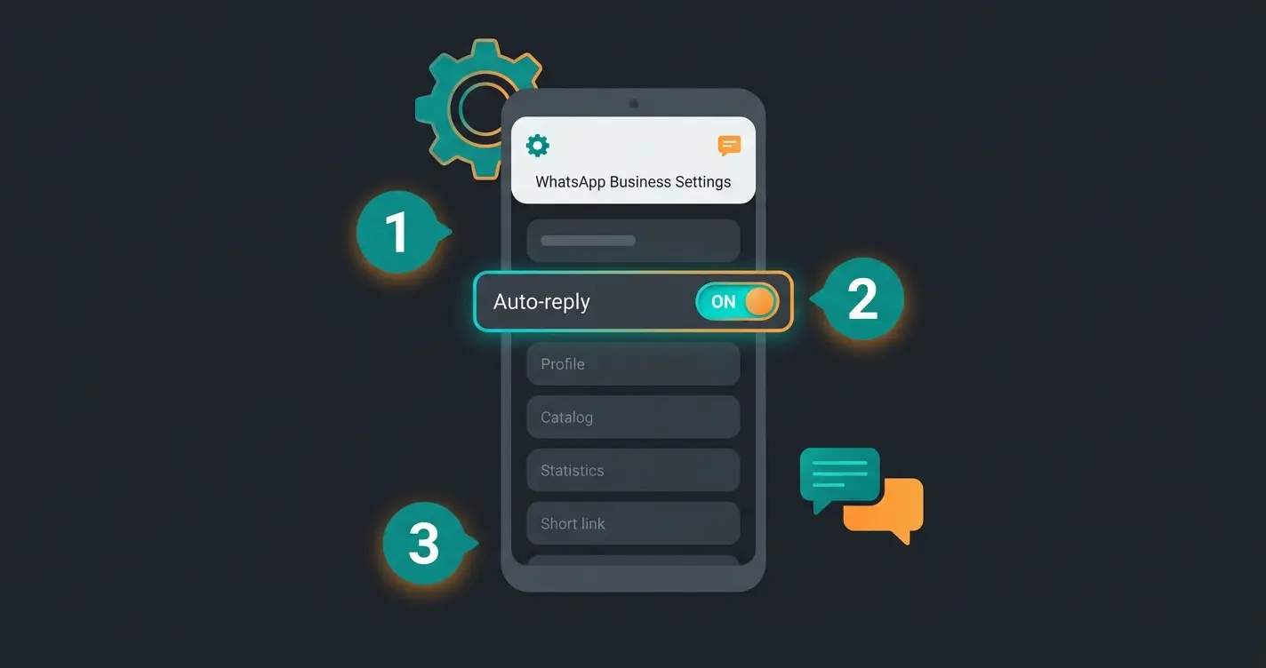 WhatsApp Business Auto Reply Einrichtung auf Android Schritt für Schritt