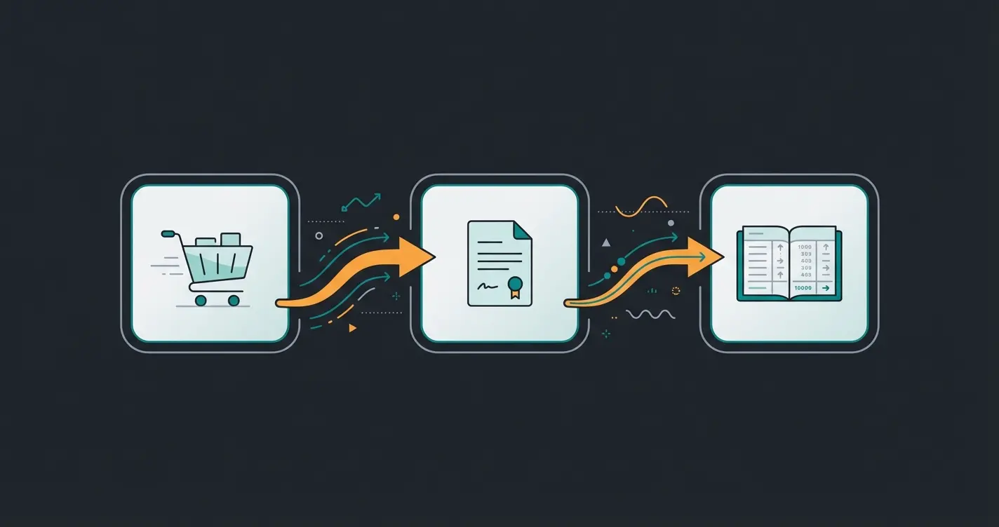 Shopware Buchhaltung Workflow von Bestellung über Beleg bis zur Buchung