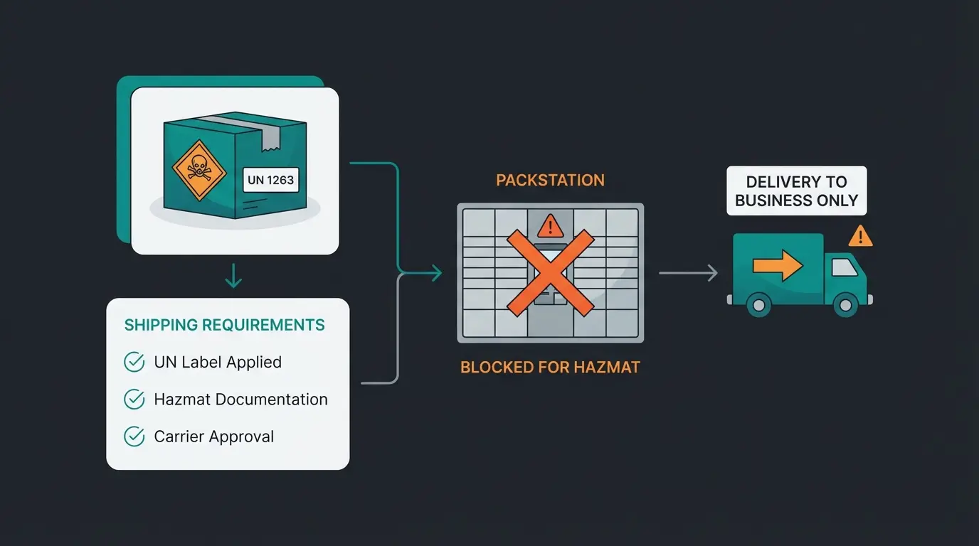 Gefahrgut-Versand Workflow in Shopware für Pflanzenschutzmittel