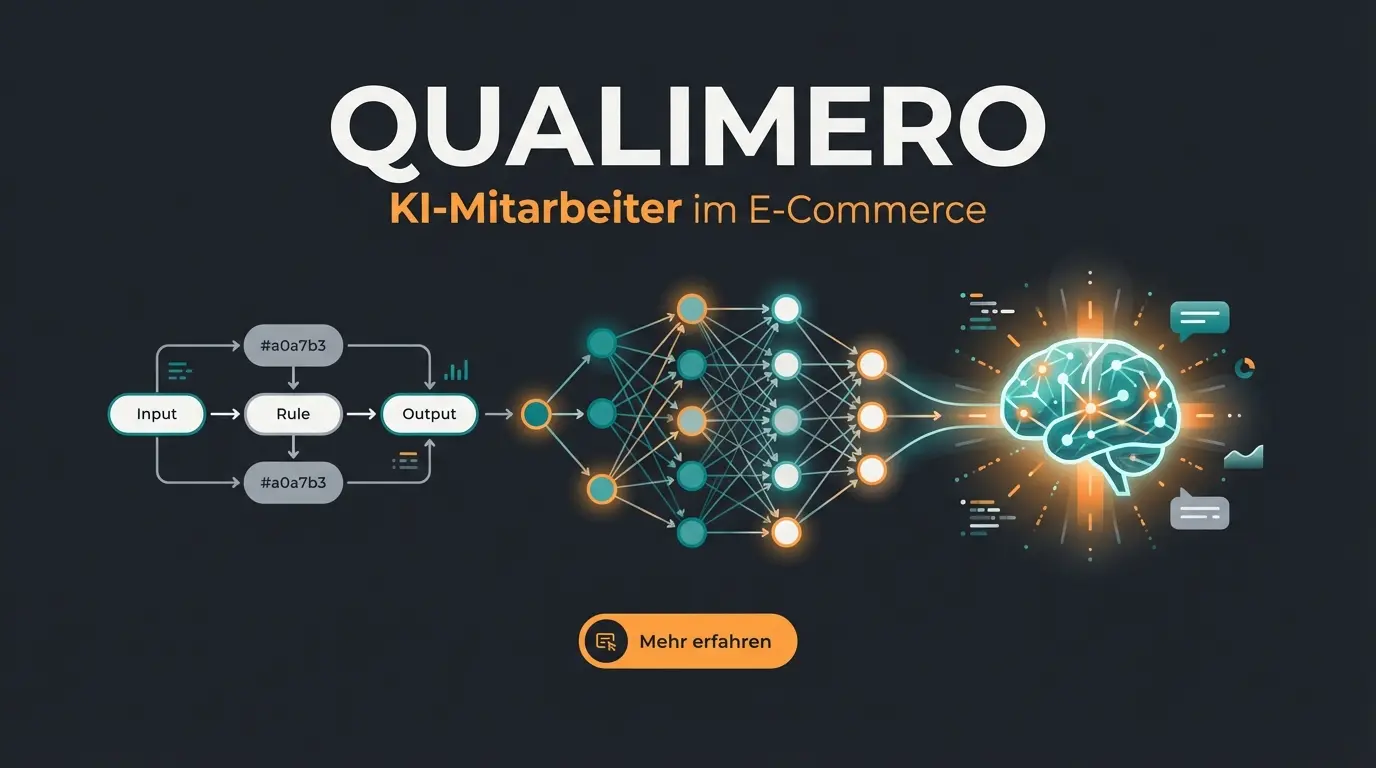 Illustration verschiedener Chatbot Arten als abstraktes Netzwerkdiagramm