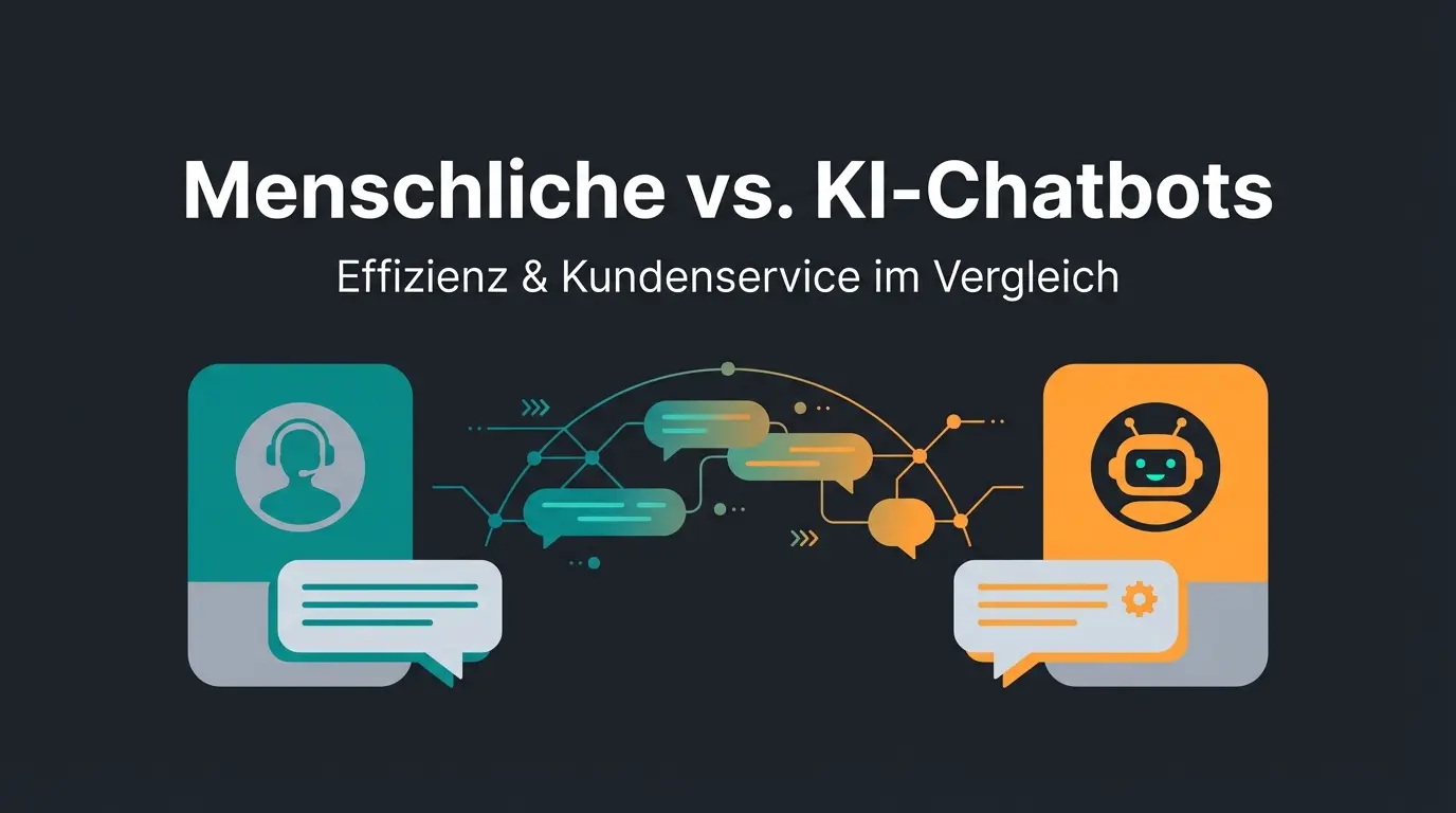 Vergleich zwischen Live Chat und Chatbot für Unternehmen im Jahr 2025