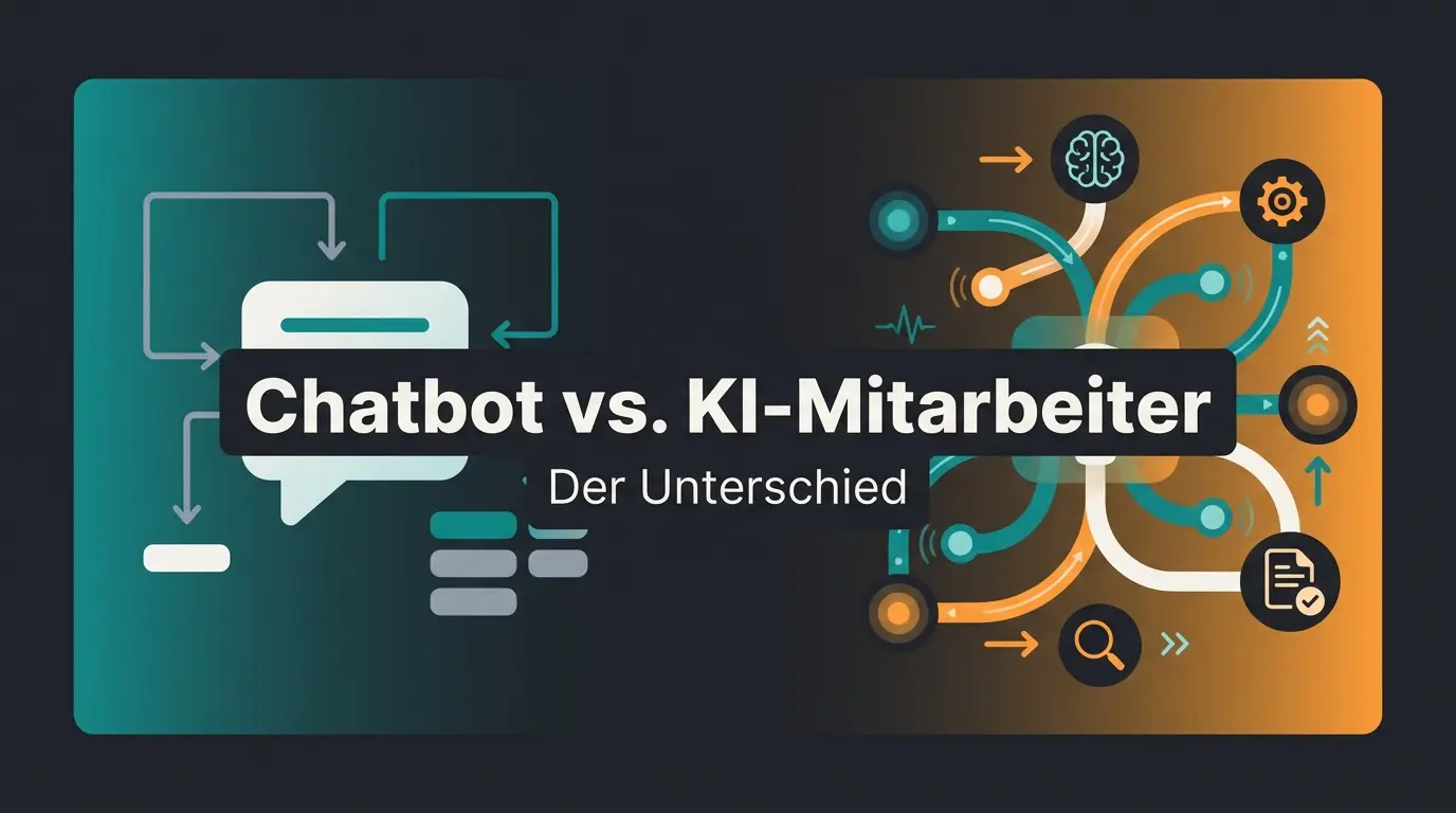 Chatbot vs. KI-Mitarbeiter: Was ist der Unterschied?