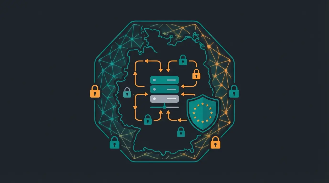 DSGVO-konforme KI-Architektur mit deutschen Servern und Datensouveränität