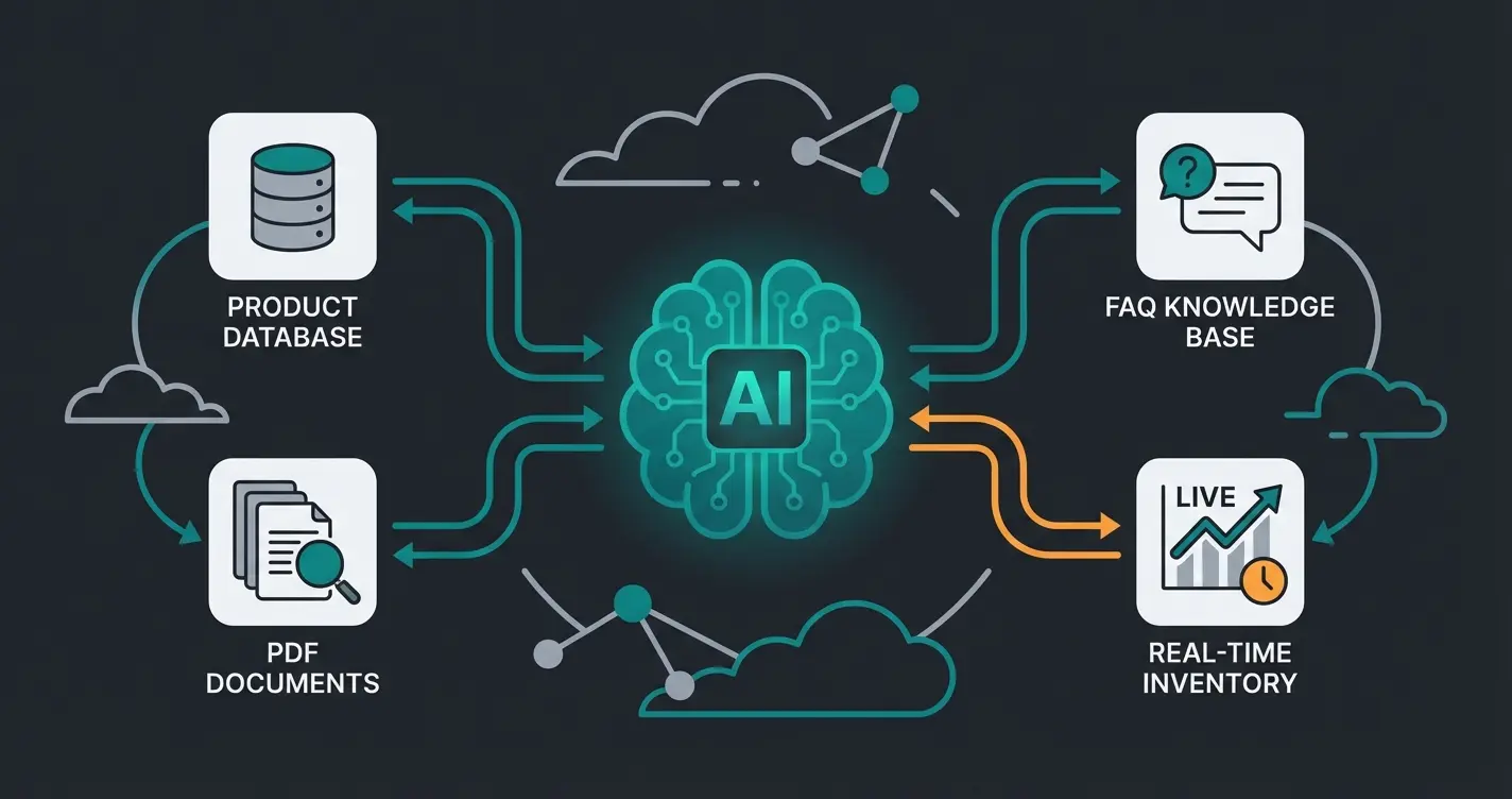 RAG-System Architektur für WhatsApp AI Bot mit Produktkatalog