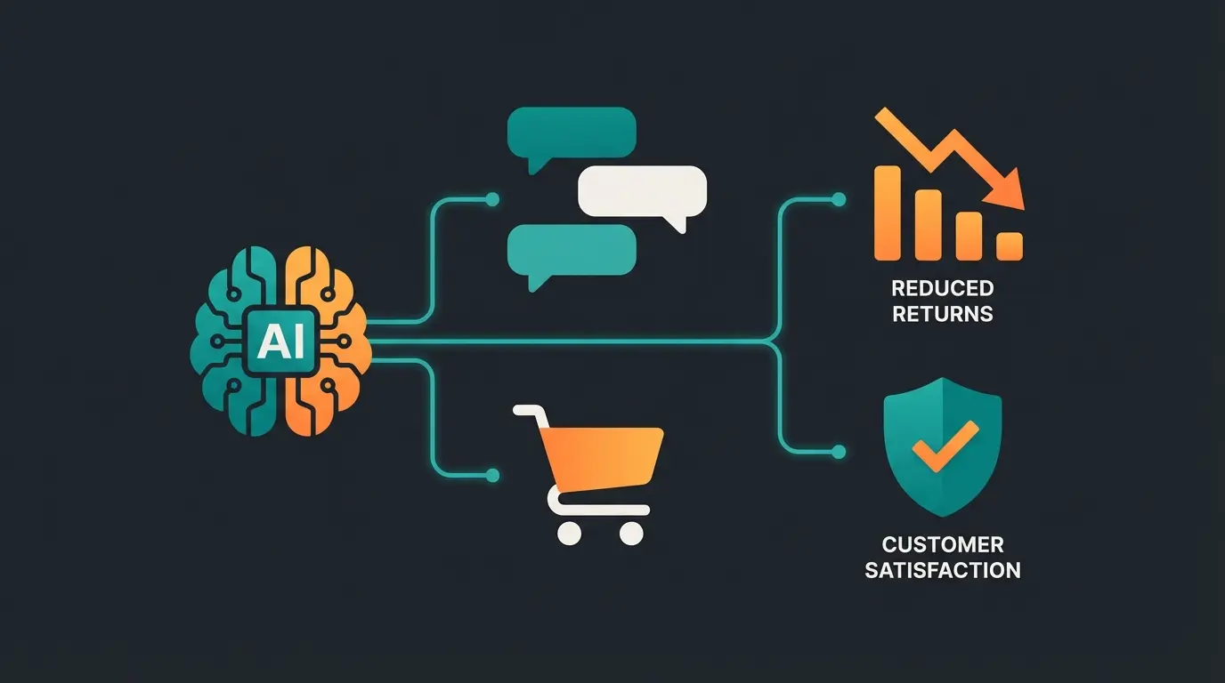 AI-powered return prevention through intelligent product consultation