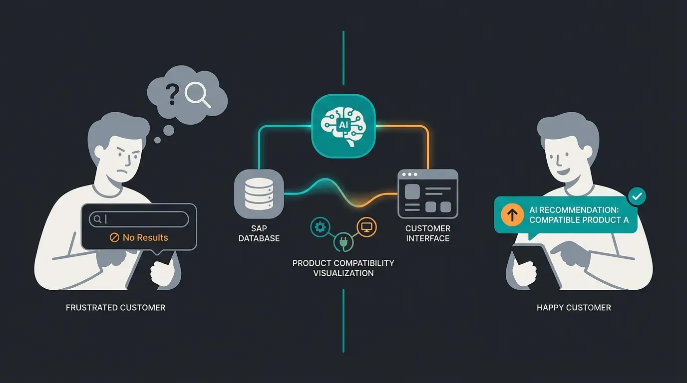 KI-Produktberater nutzt SAP-Daten für intelligente Alternativvorschläge