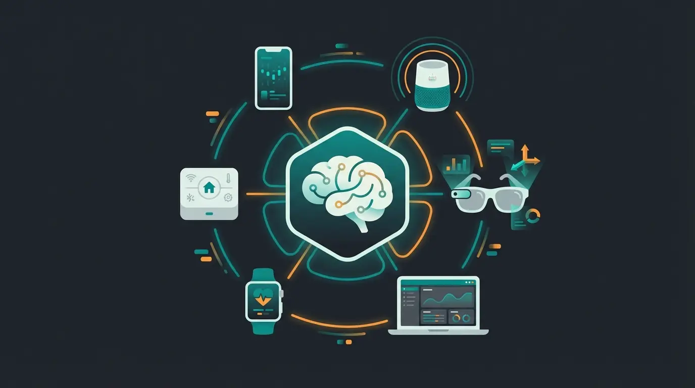 Future digital assistant ecosystem with IoT connectivity and AR integration