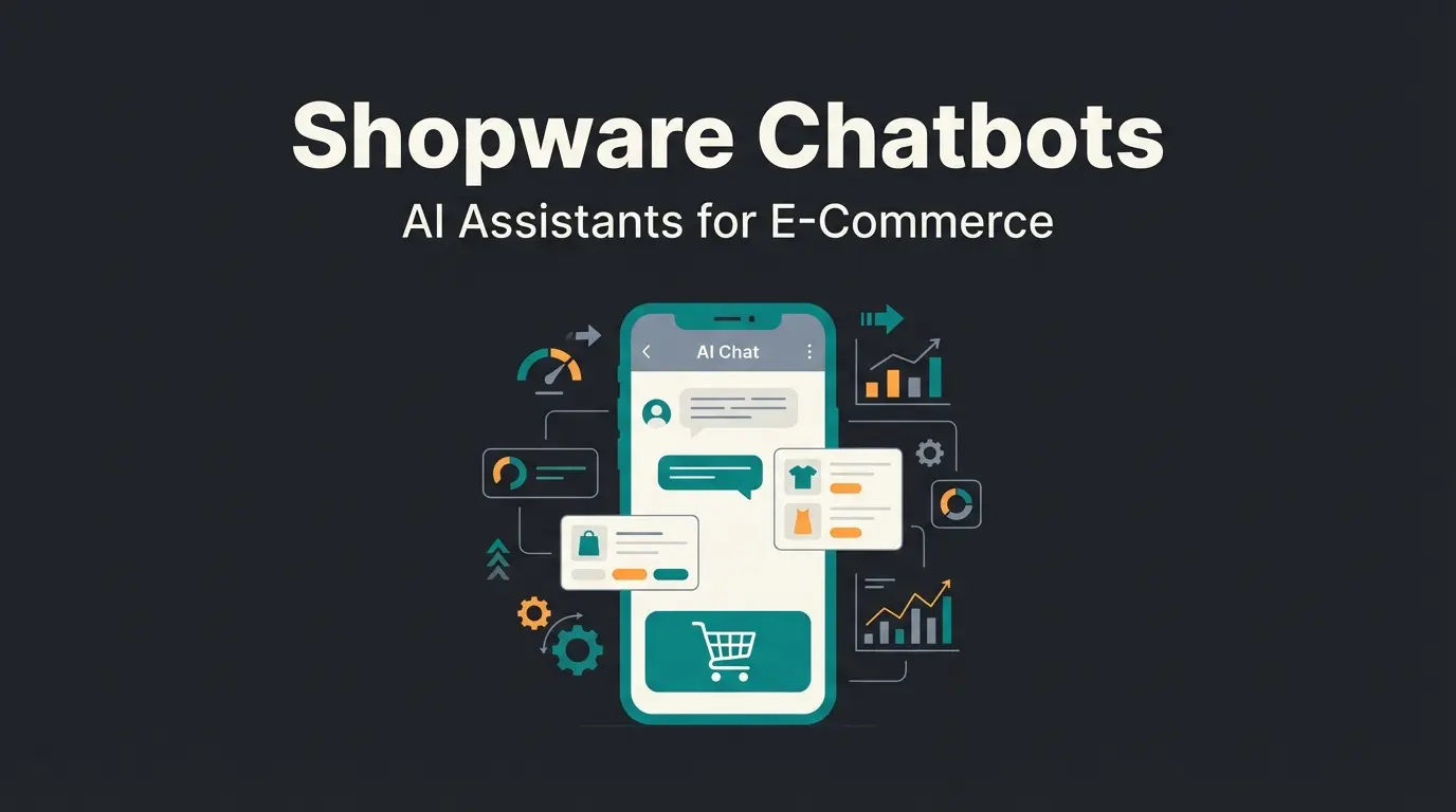 Shopware mobile optimization with AI consultation interface on smartphone