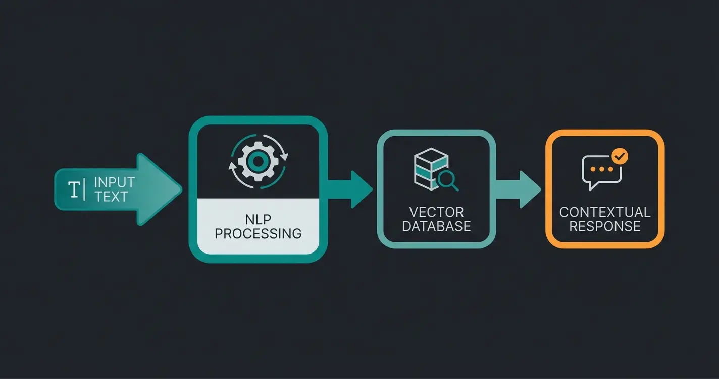 Diagram of AI Chatbot Architecture