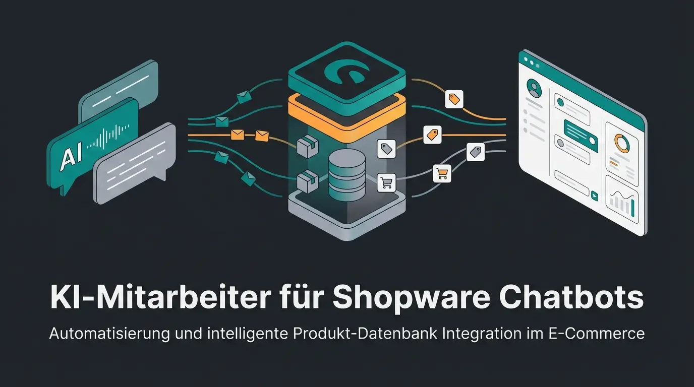 KI-Chatbot Integration mit Produktberatung und Datenfluss-Visualisierung