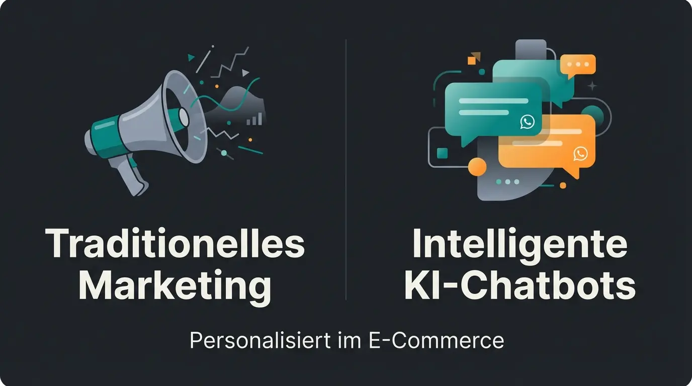WhatsApp Marketing Agentur im Vergleich mit KI-gestütztem Sales Consultant für E-Commerce