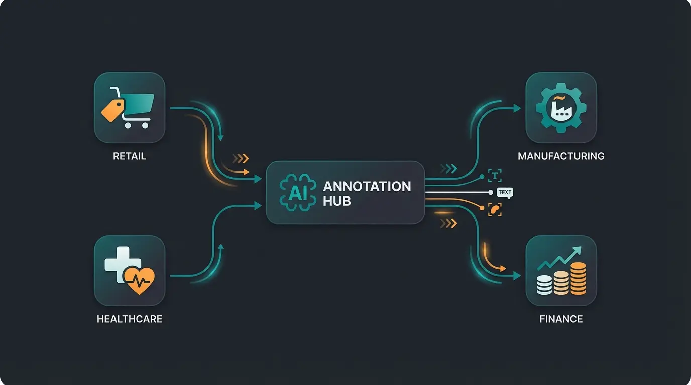 Verschiedene Branchen und ihre spezifischen Annotationsanforderungen