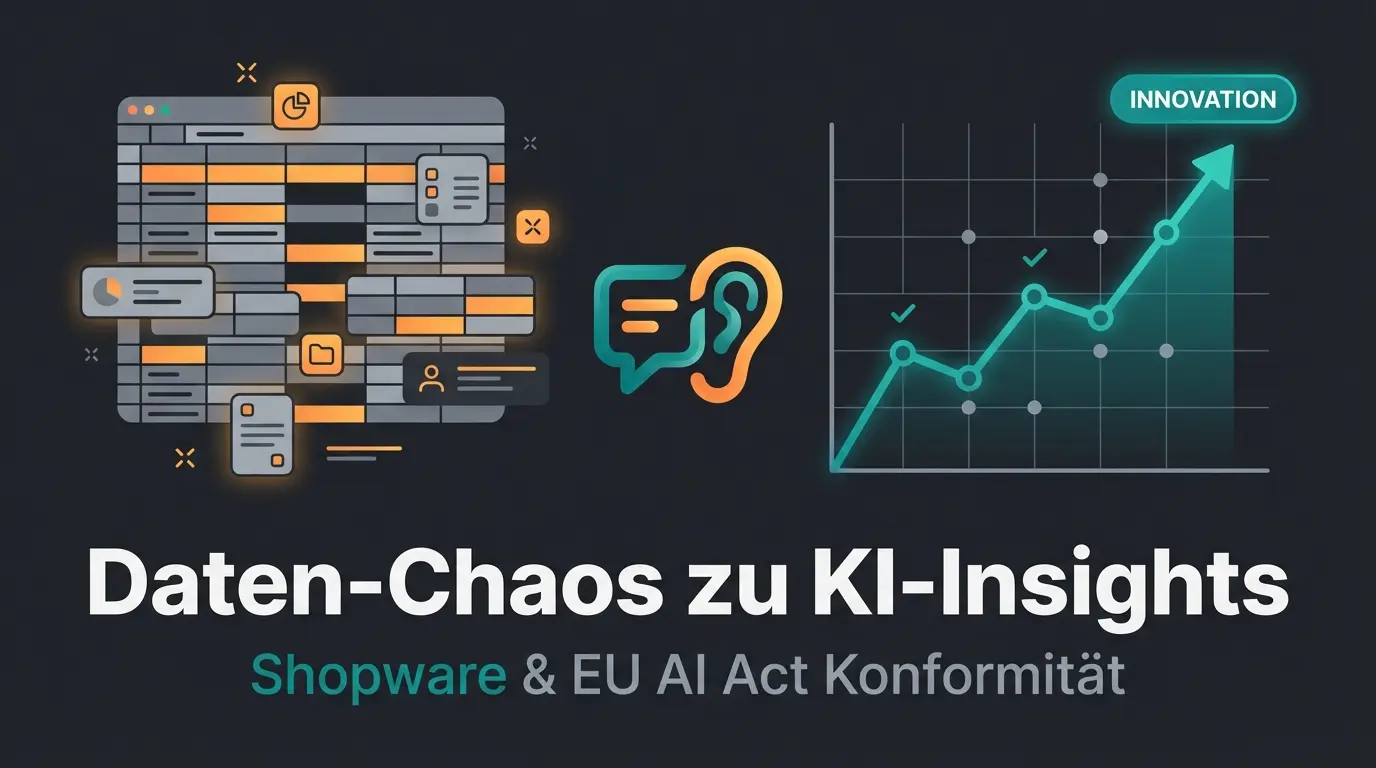Abstract illustration of AI analyzing voice waves and converting them into sales growth charts