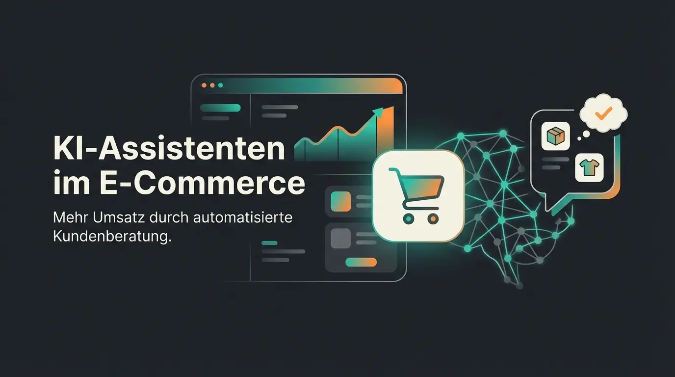 Shopify KI Verkaufsberater im modernen E-Commerce Dashboard