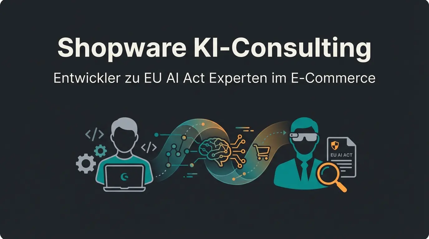 Shopware Freelancer und AI-Consultant Konzept für E-Commerce Optimierung