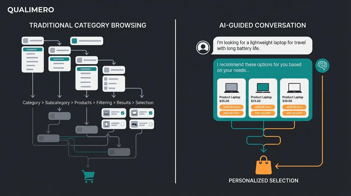 AI product consultation workflow in Shopware Cloud