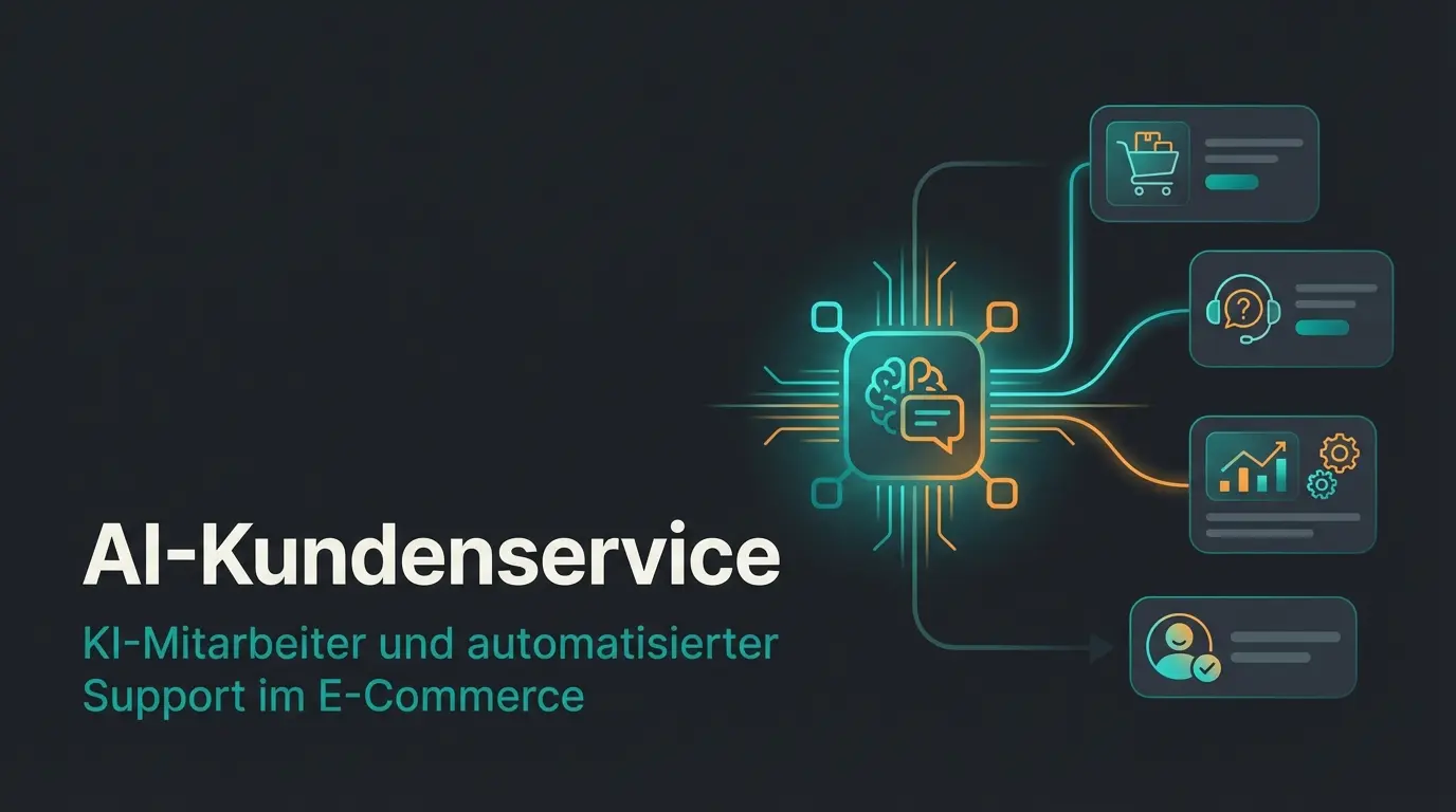 Illustration of an AI digital assistant guiding a customer through a product selection process