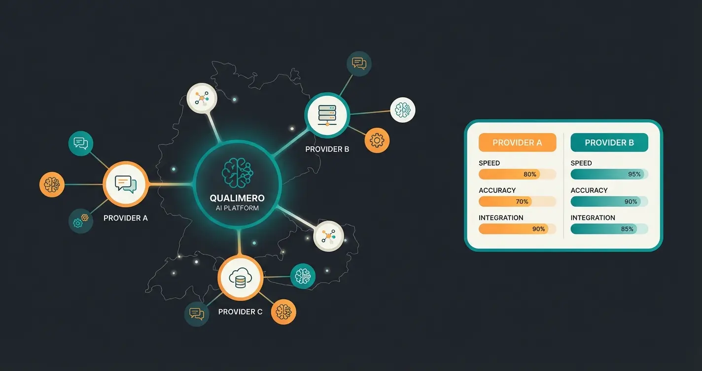 Übersicht der führenden Conversational AI Anbieter im DACH-Markt 2025