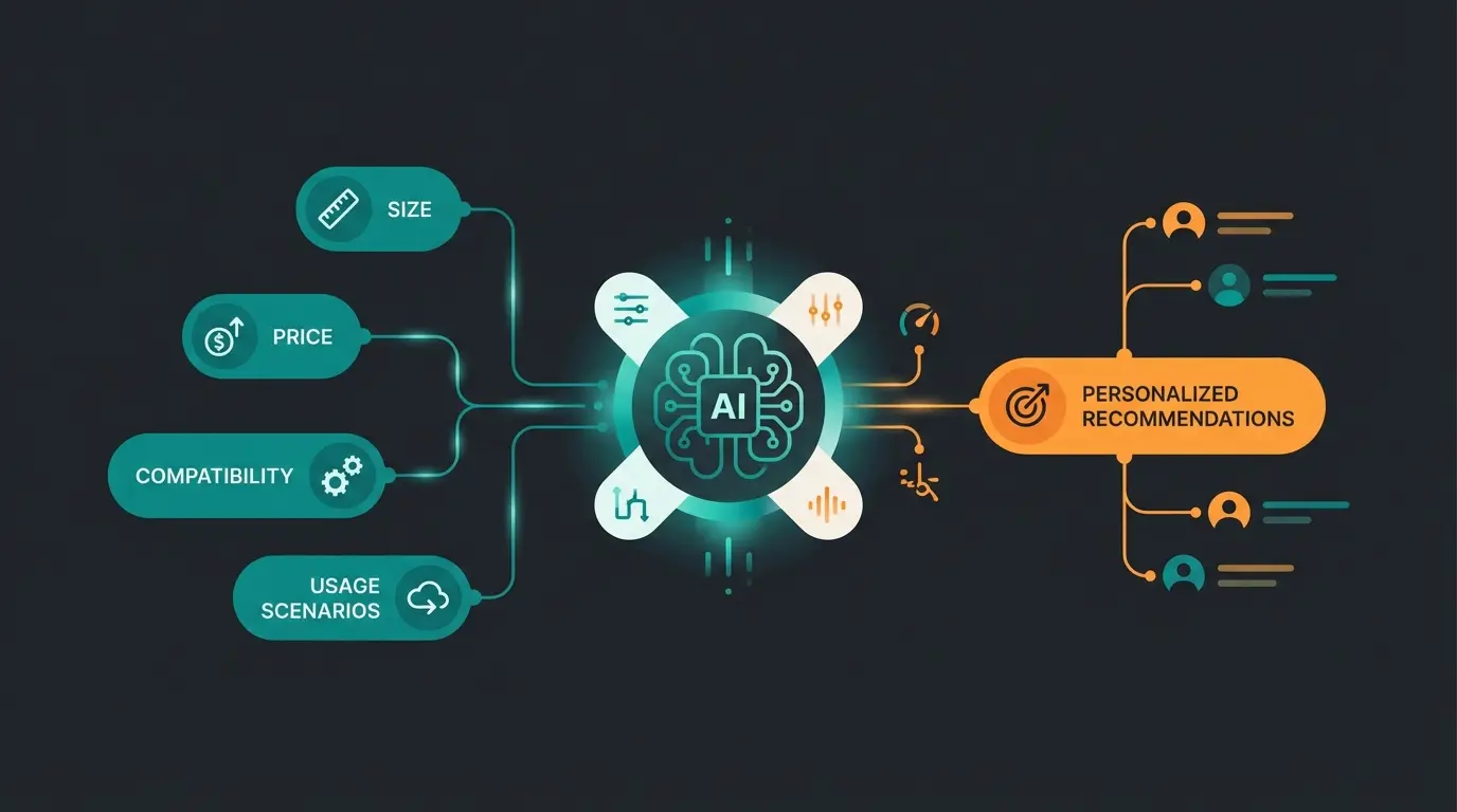 AI-powered product consultation platform interface