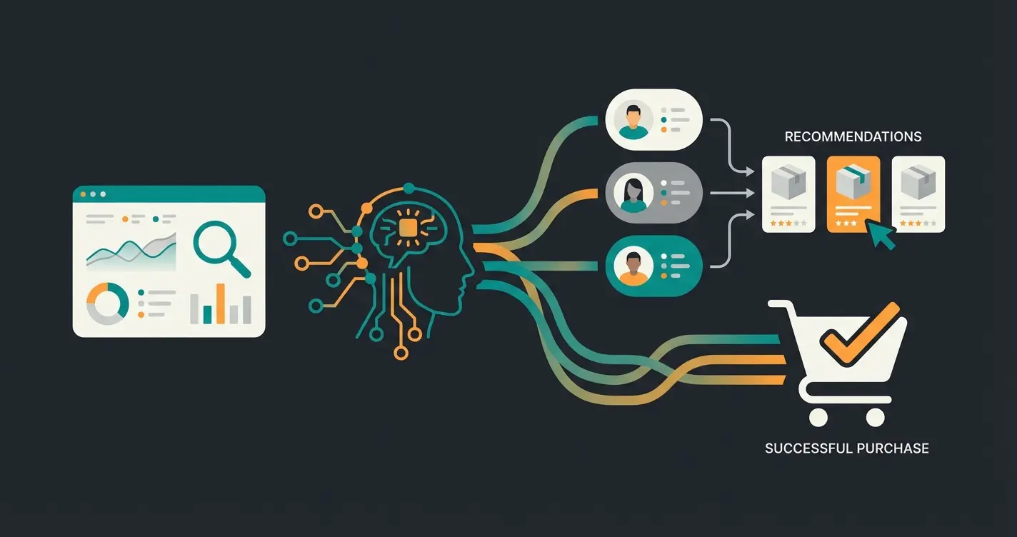 KI-gestützter Verkaufsberater analysiert Warenwirtschaftsdaten für personalisierte Empfehlungen