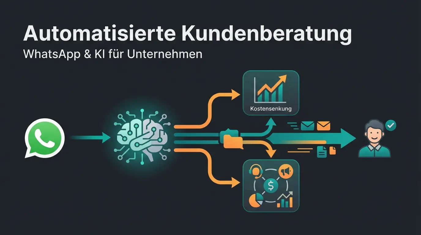 WhatsApp Business API Kosten und Setup Visualisierung mit KI-Integration