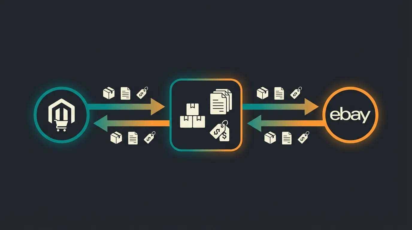 Bidirektionaler Datenfluss zwischen Magento und eBay Marktplatz