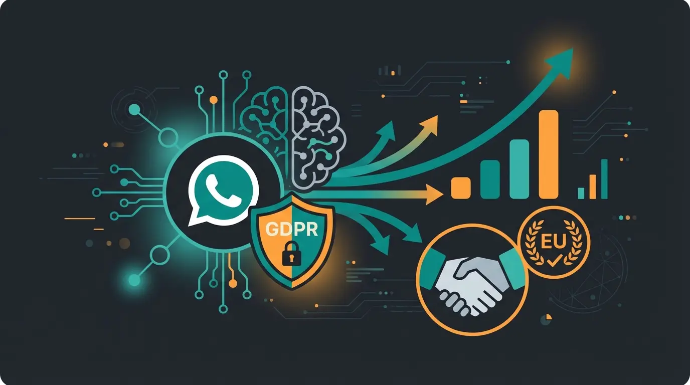 Future of GDPR-compliant WhatsApp Business AI consultation visualization