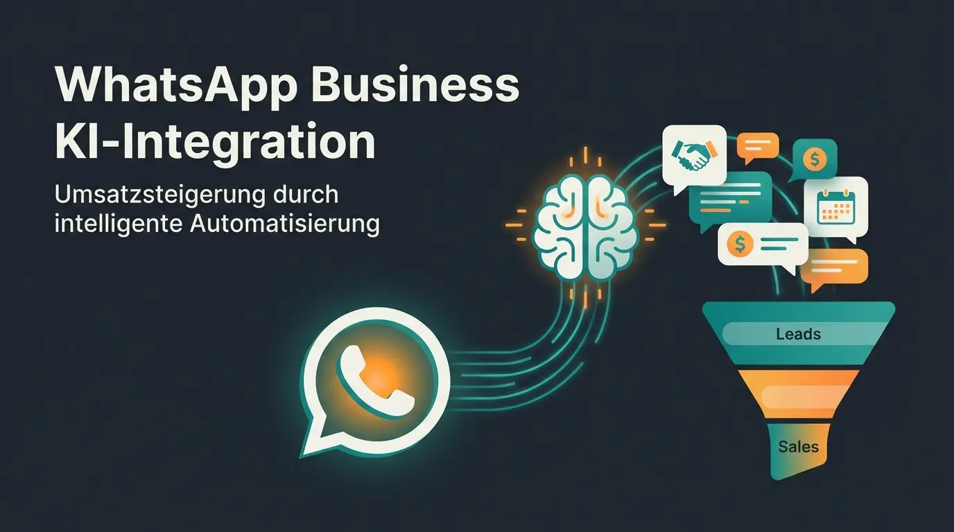 WhatsApp Business Account Setup mit KI-Integration für Vertrieb und Beratung